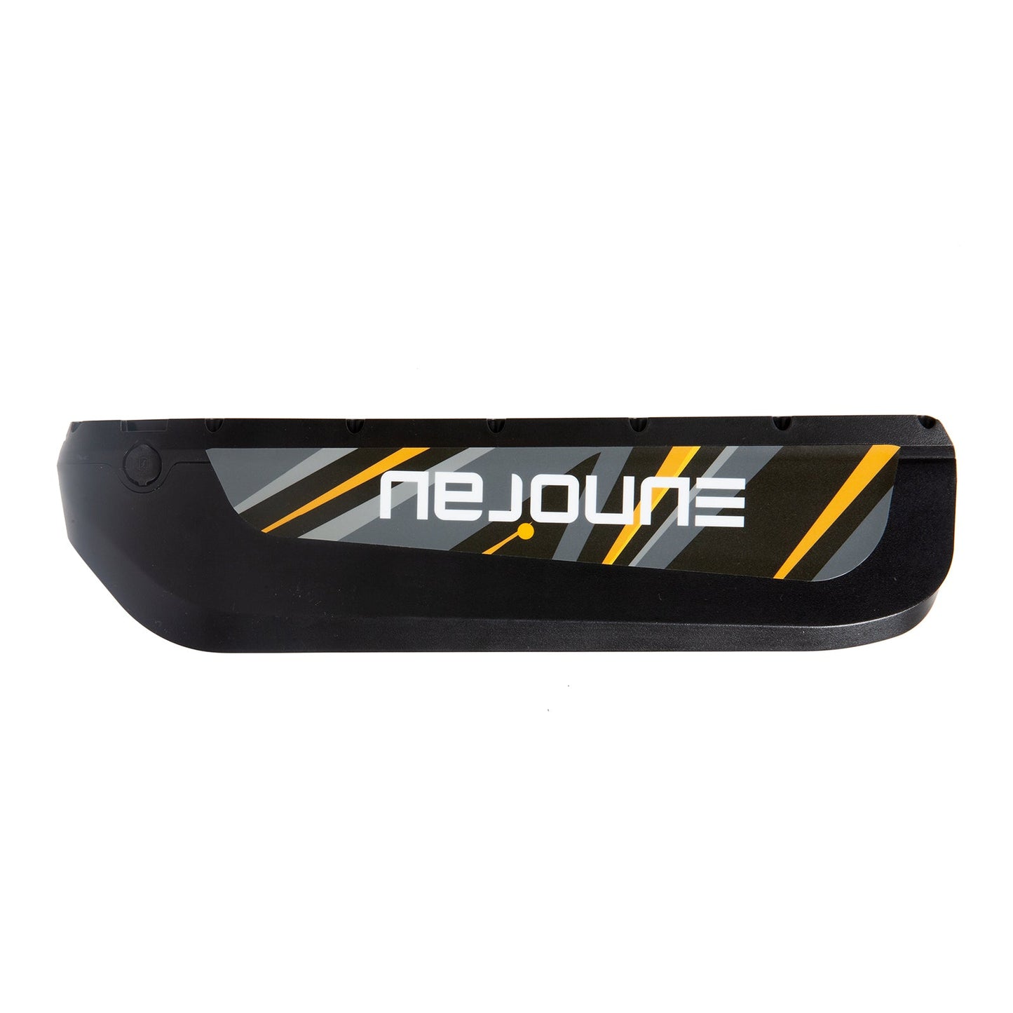 EUNORAU universal 48V 15Ah secondary e-bike battery, black with diagonal stripe design on Tampa Home & Garden Store