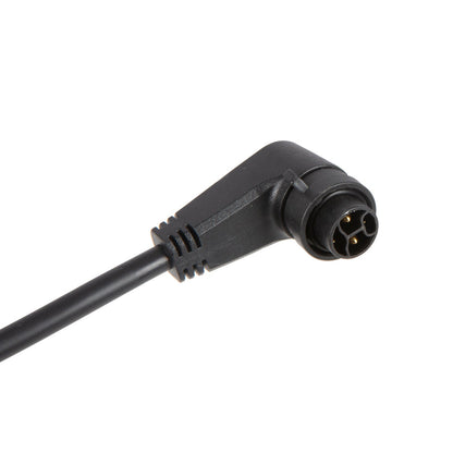 EUNORAU 4-pin round battery connector on black cable for 48V15Ah secondary battery on Tampa Home & Garden Store