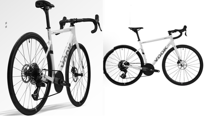 VOOK ONE 2.0 Road Bike Lightweight 7.8kg, 1290g aluminum frame + 345g carbon fork - Tampa Home & Garden Store