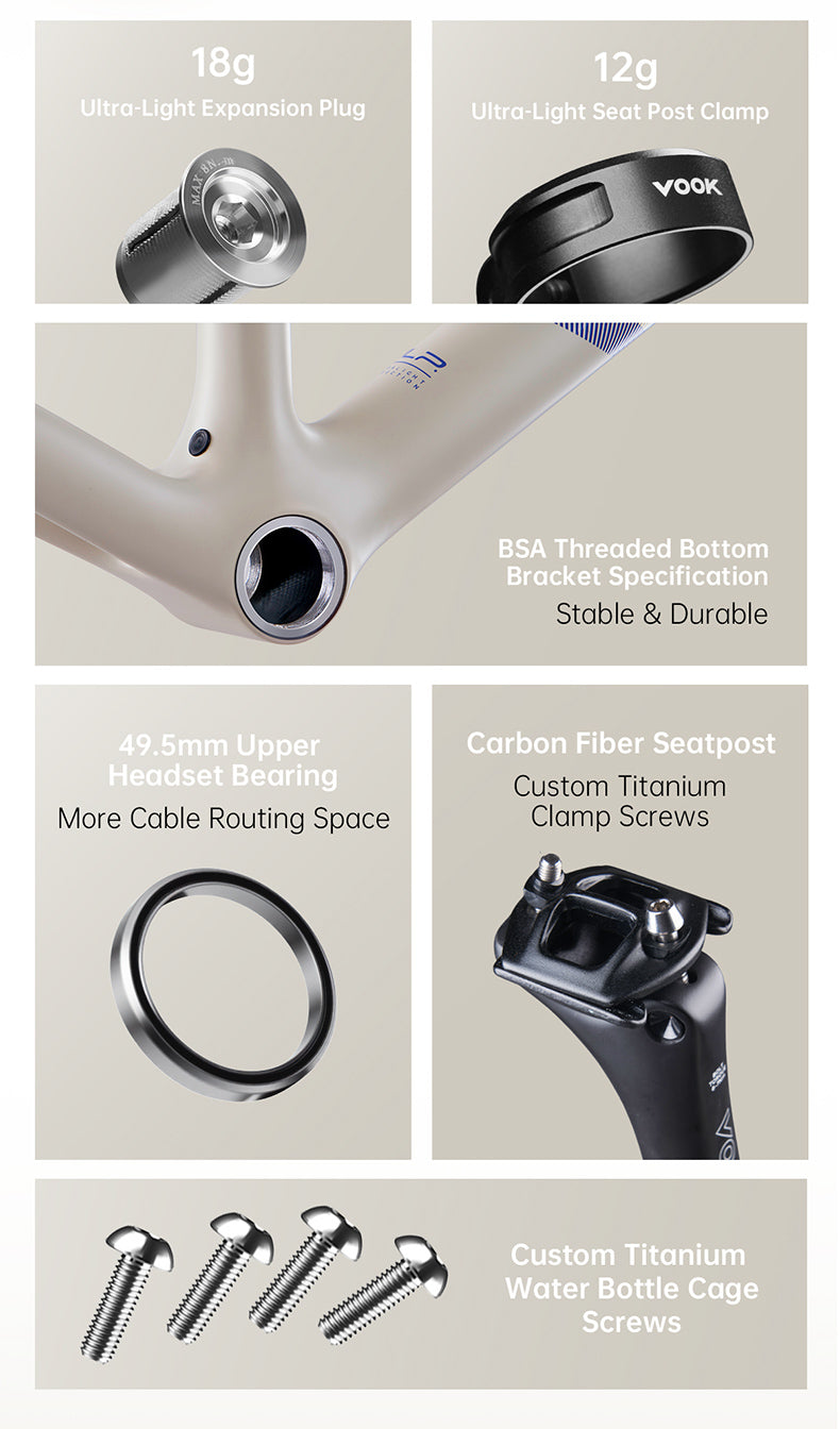 VOOK V8 Carbon Fiber Frame - Tampa Home & Garden Store