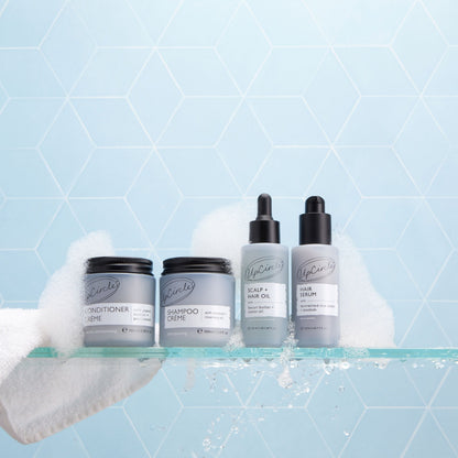 UpCircle Complete Haircare Bundle four-piece kit with white bottles and black pumps on Tampa Home & Garden Store