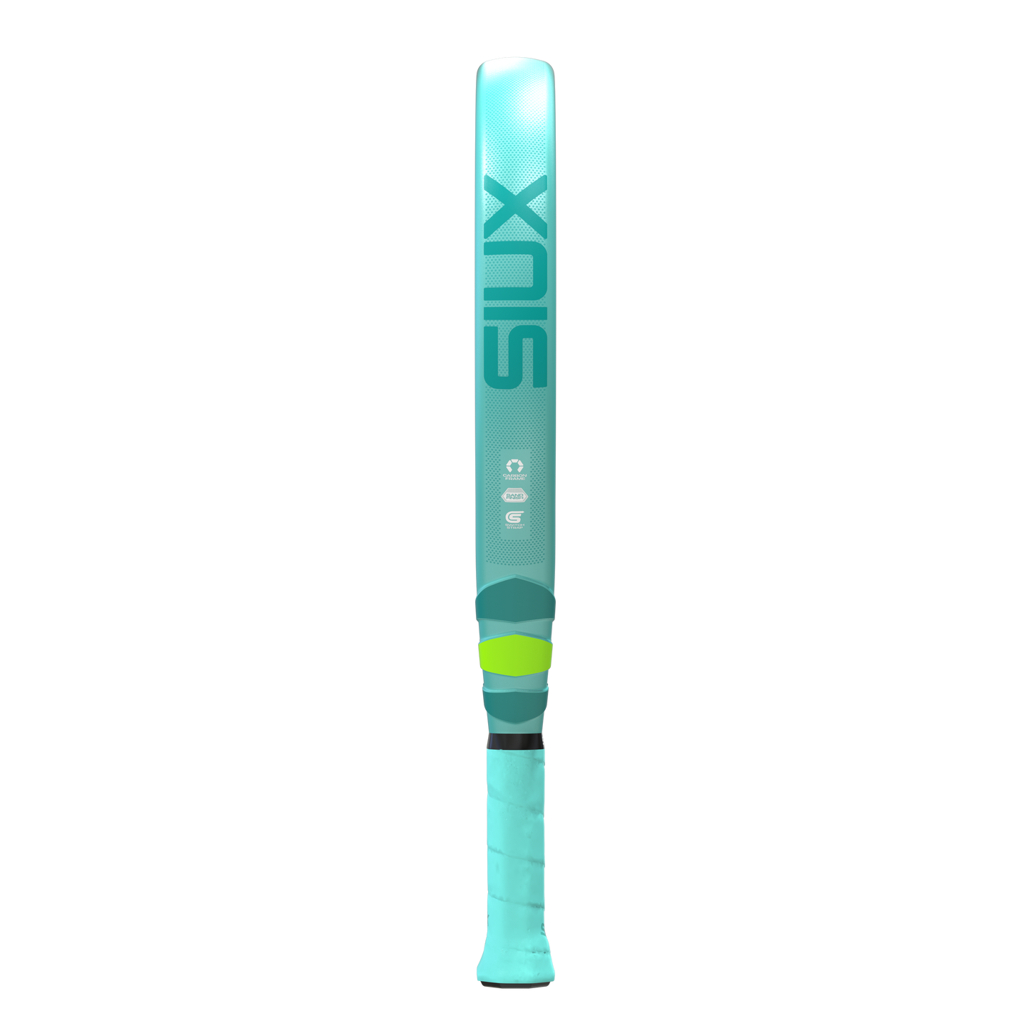 Padel racket Valkyrie Elite 2 2026 by Siux USA in teal with bold SIUX logo on Tampa Home & Garden Store