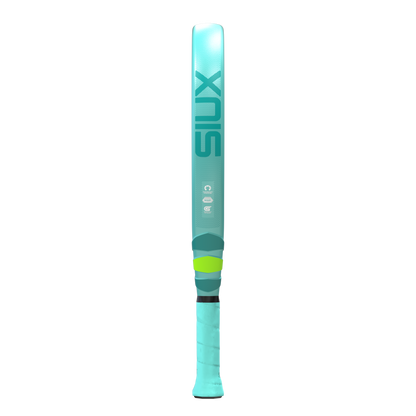 Padel racket Valkyrie Elite 2 2026 by Siux USA in teal with bold SIUX logo on Tampa Home & Garden Store
