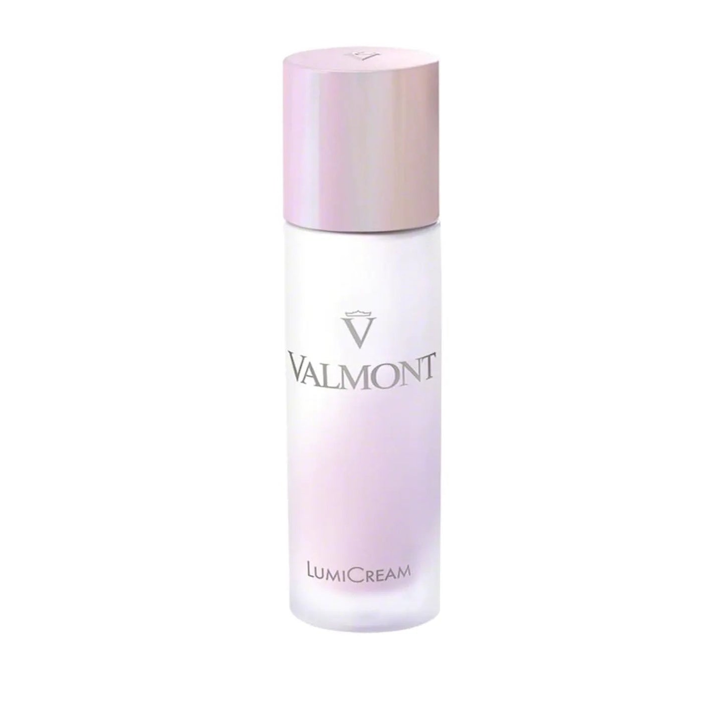 Valmont LumiCream 50ML bottle with iridescent pink cap, face moisturizer on Tampa Home & Garden Store