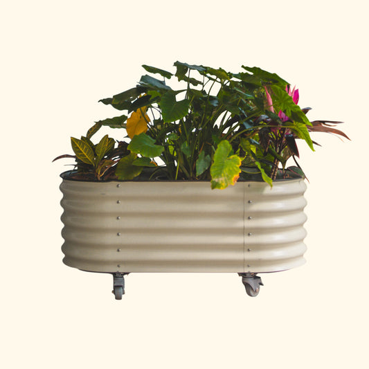 Vego Rolling Garden Bed Self Watering | Large Rolling Planters - Tampa soil911.com