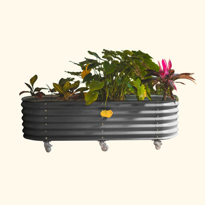 Vego Rolling Garden Bed Self Watering Large Rolling Planters - Tampa Home & Garden Store