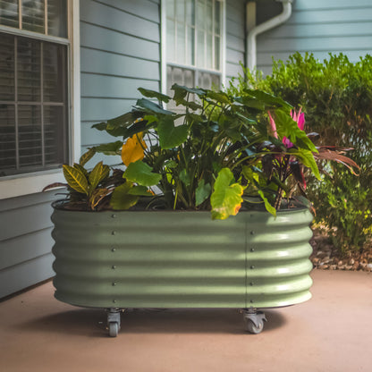 Vego Rolling Garden Bed Self Watering Large Rolling Planters - Tampa Home & Garden Store