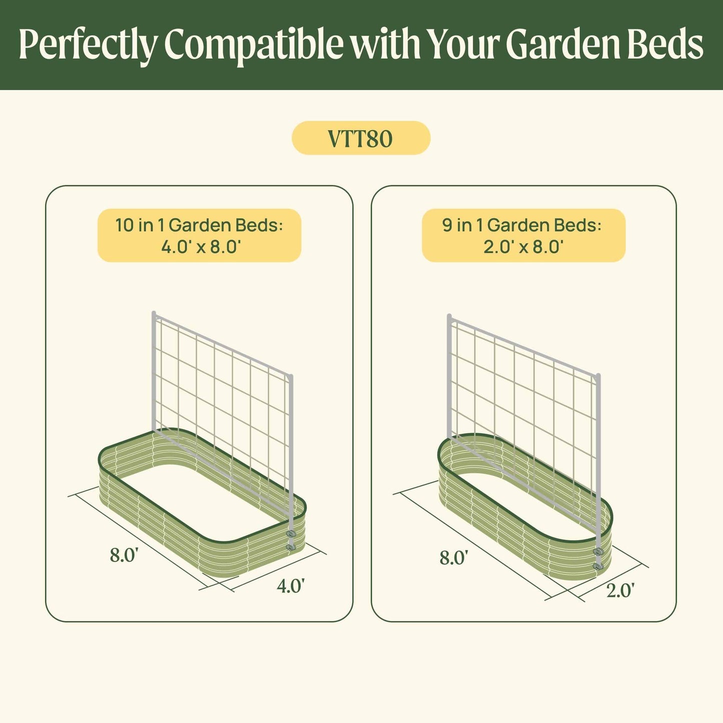 Metal Frame String Trellis