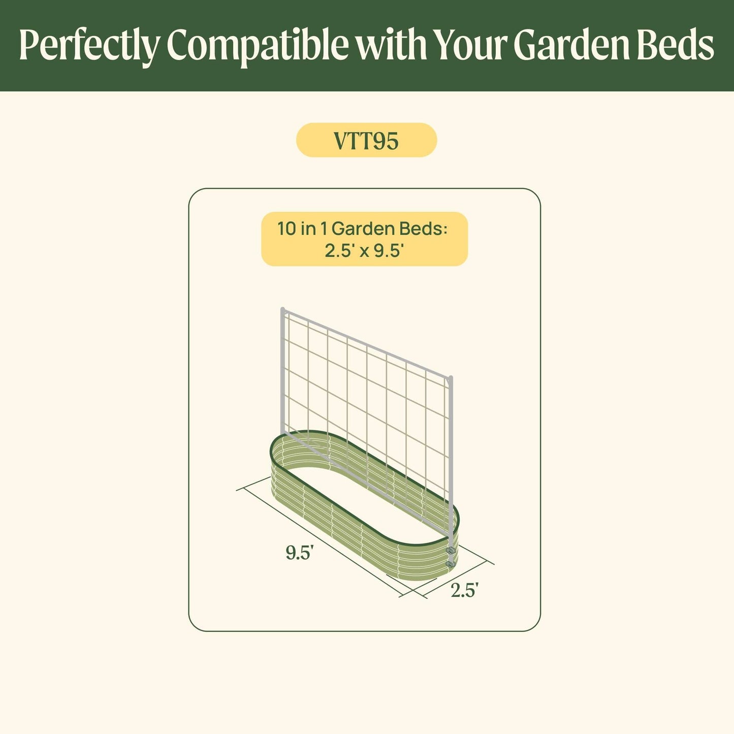 Metal Frame String Trellis