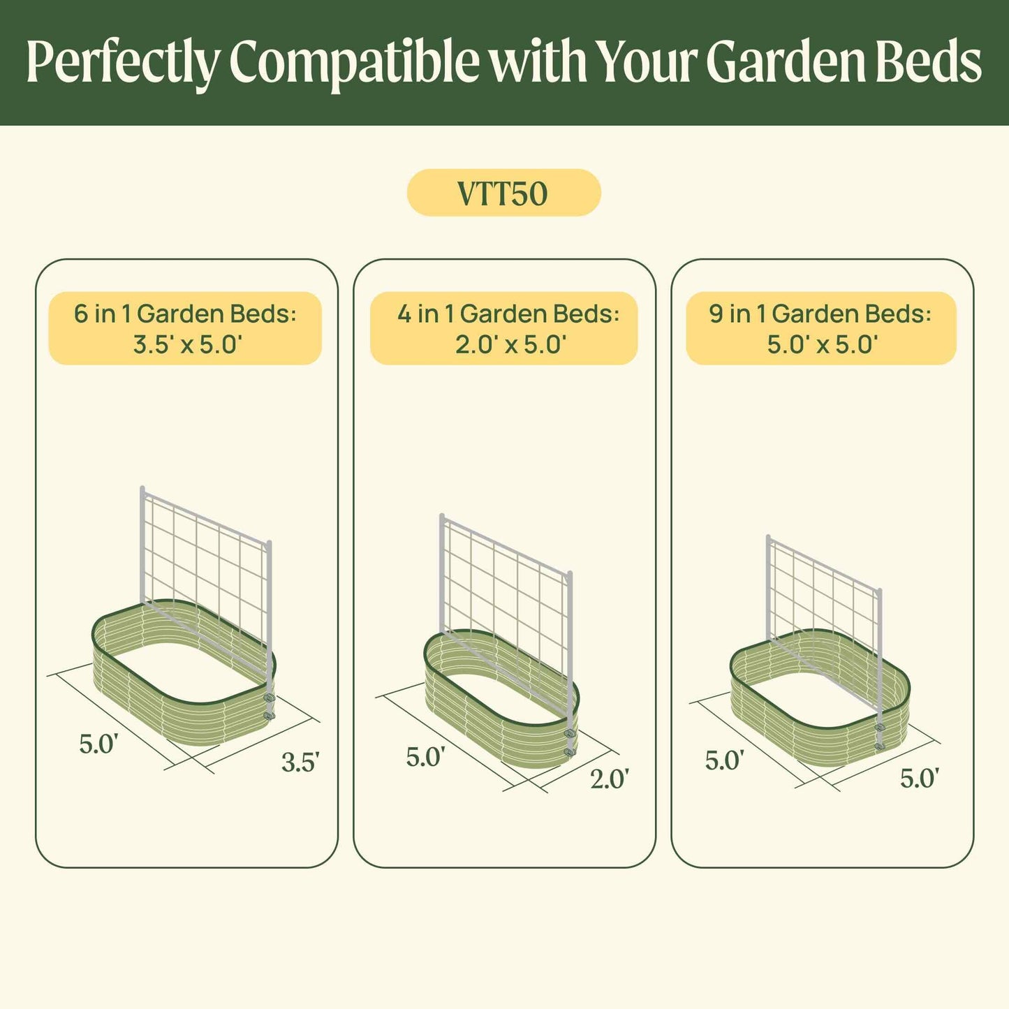 Metal Frame String Trellis