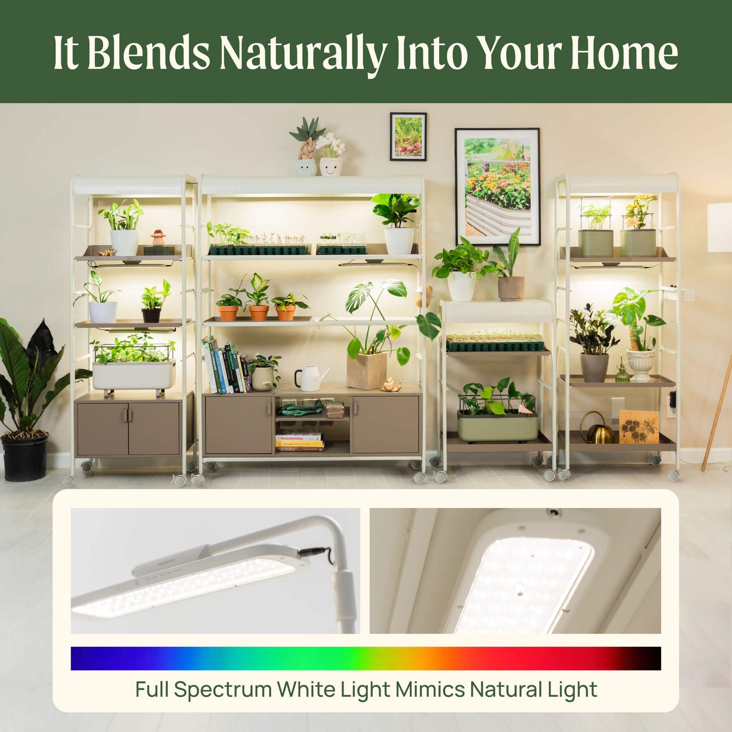 4 Tier Grow Light Garden