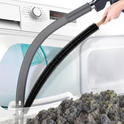 Flexible Dryer Vent Cleaning Brush Long Reach Lint Removal Tool 114cm