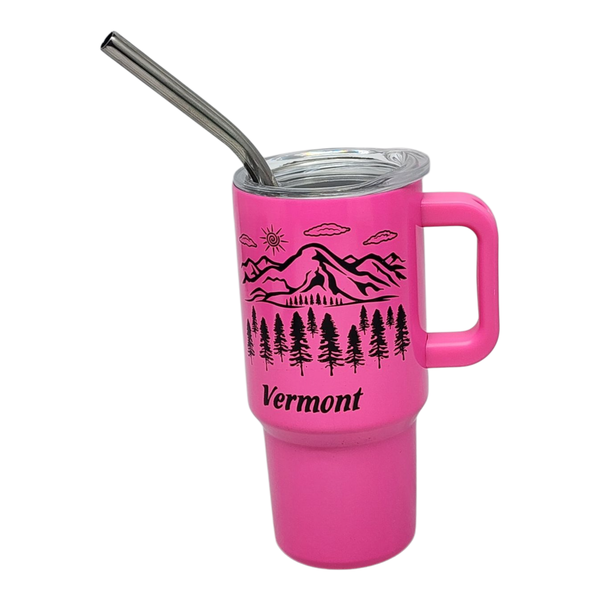 Vermont Green Mountains Stainless Steel 4oz Shooter - - Tampa Home & Garden Store
