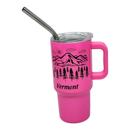 Vermont Green Mountains Stainless Steel 4oz Shooter - - Tampa Home & Garden Store
