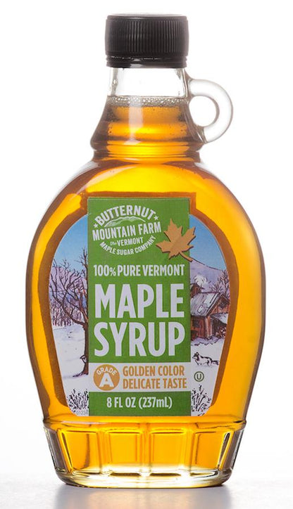 Vermont Maple Syrup Grade A Golden Color DelicateTaste - 8 oz - Tampa Home & Garden Store