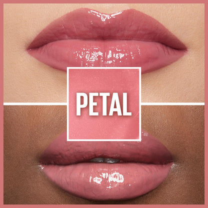 Lip gloss Beauty Care Bag Petal pink with high-gloss finish and moisturizing hyaluronic acid on Tampa Home & Garden Store