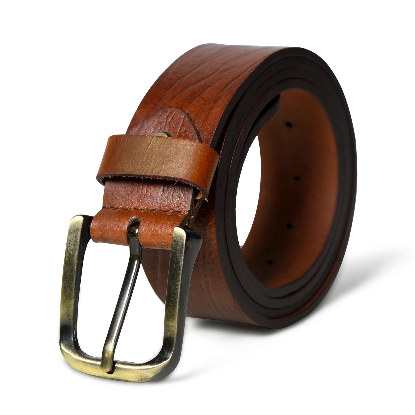 Vibrant Brown Pin Buckle Belt - Tampa Home & Garden Store
