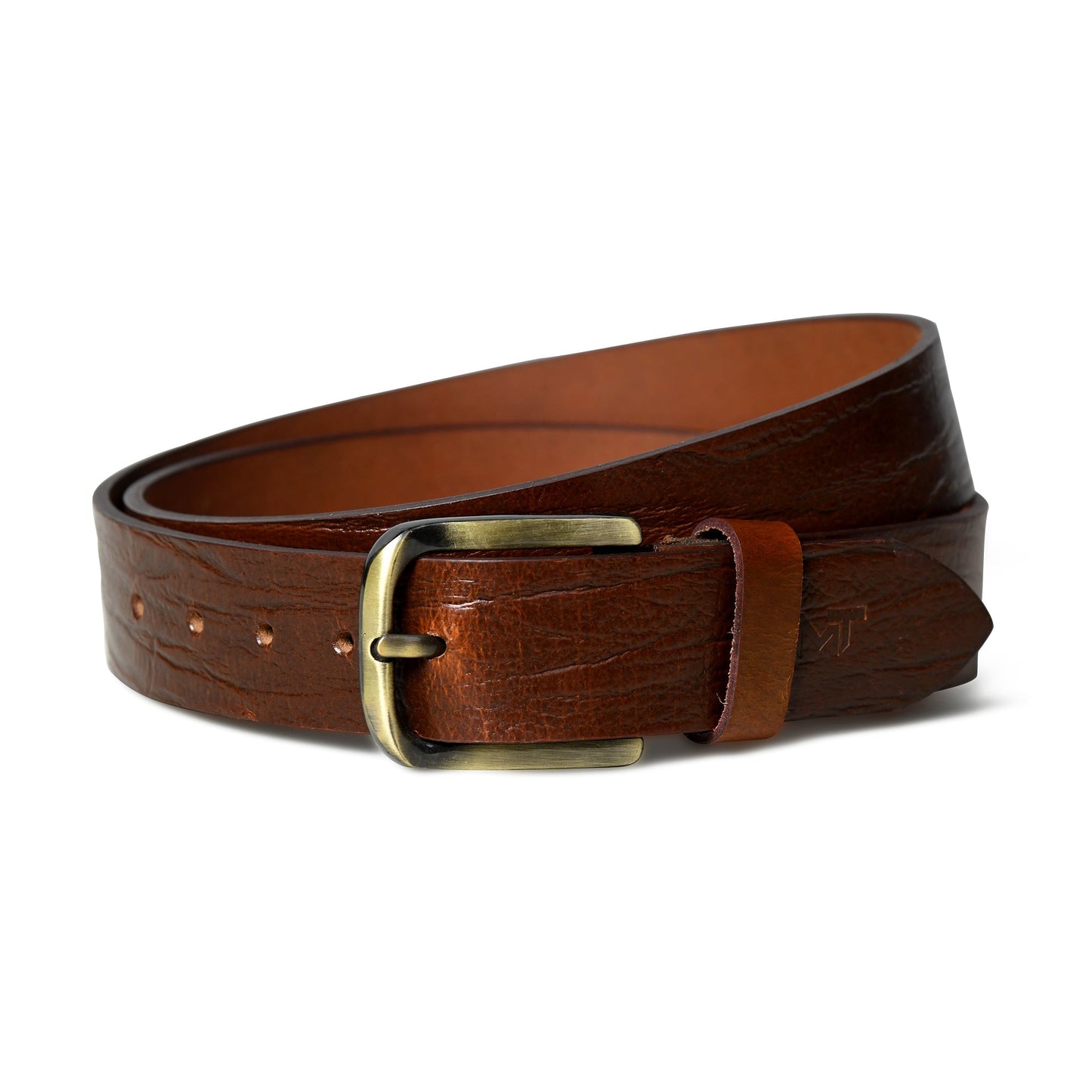 Vibrant Brown Pin Buckle Belt - Tampa Home & Garden Store