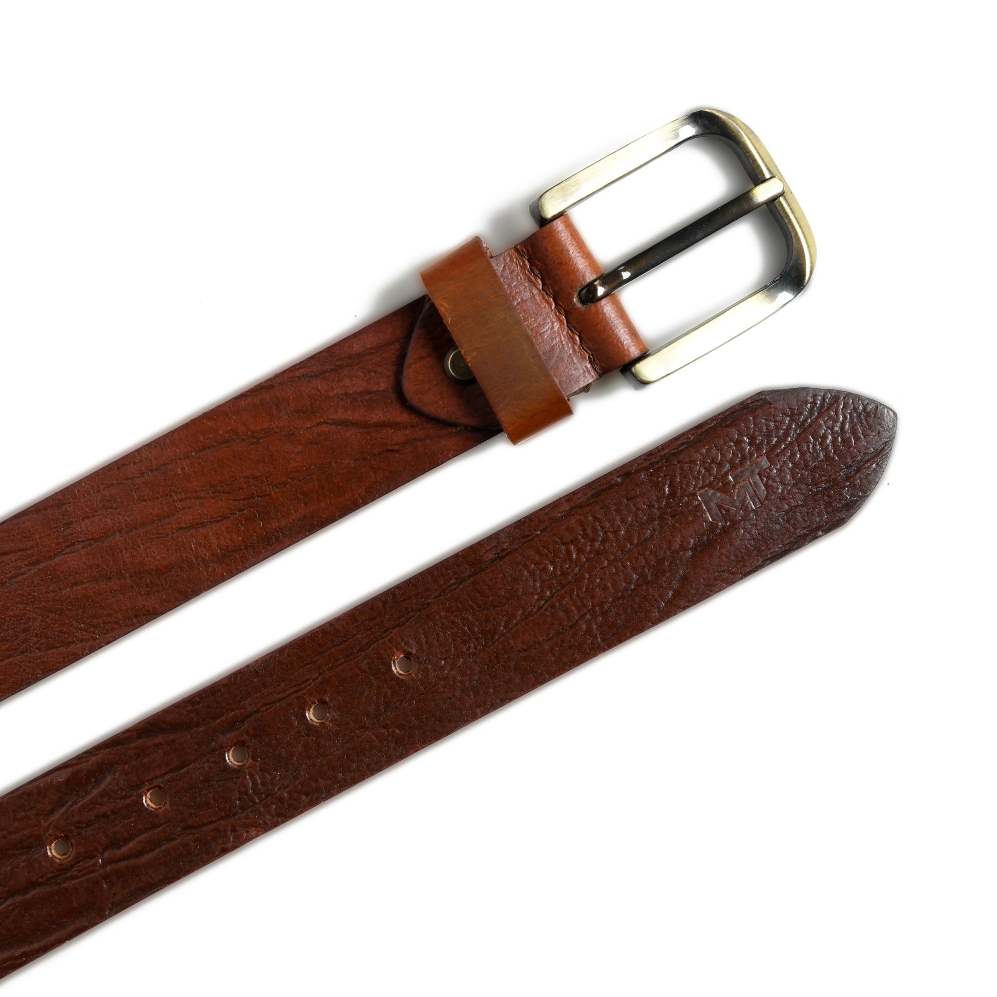 Vibrant Brown Pin Buckle Belt - Tampa Home & Garden Store