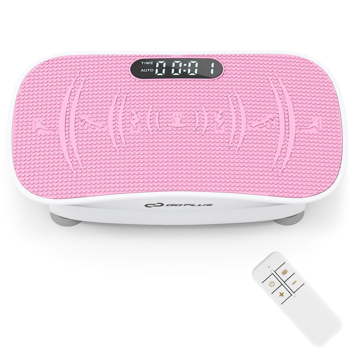 Vibration Plate Exercise Machine for Lymphatic Drainage and Weight Loss with 10 Speed Intensities