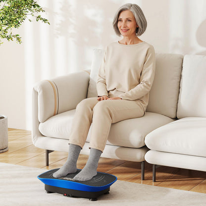 Vibration Plate Exercise Machine for Lymphatic Drainage and Weight Loss with 10 Speed Intensities