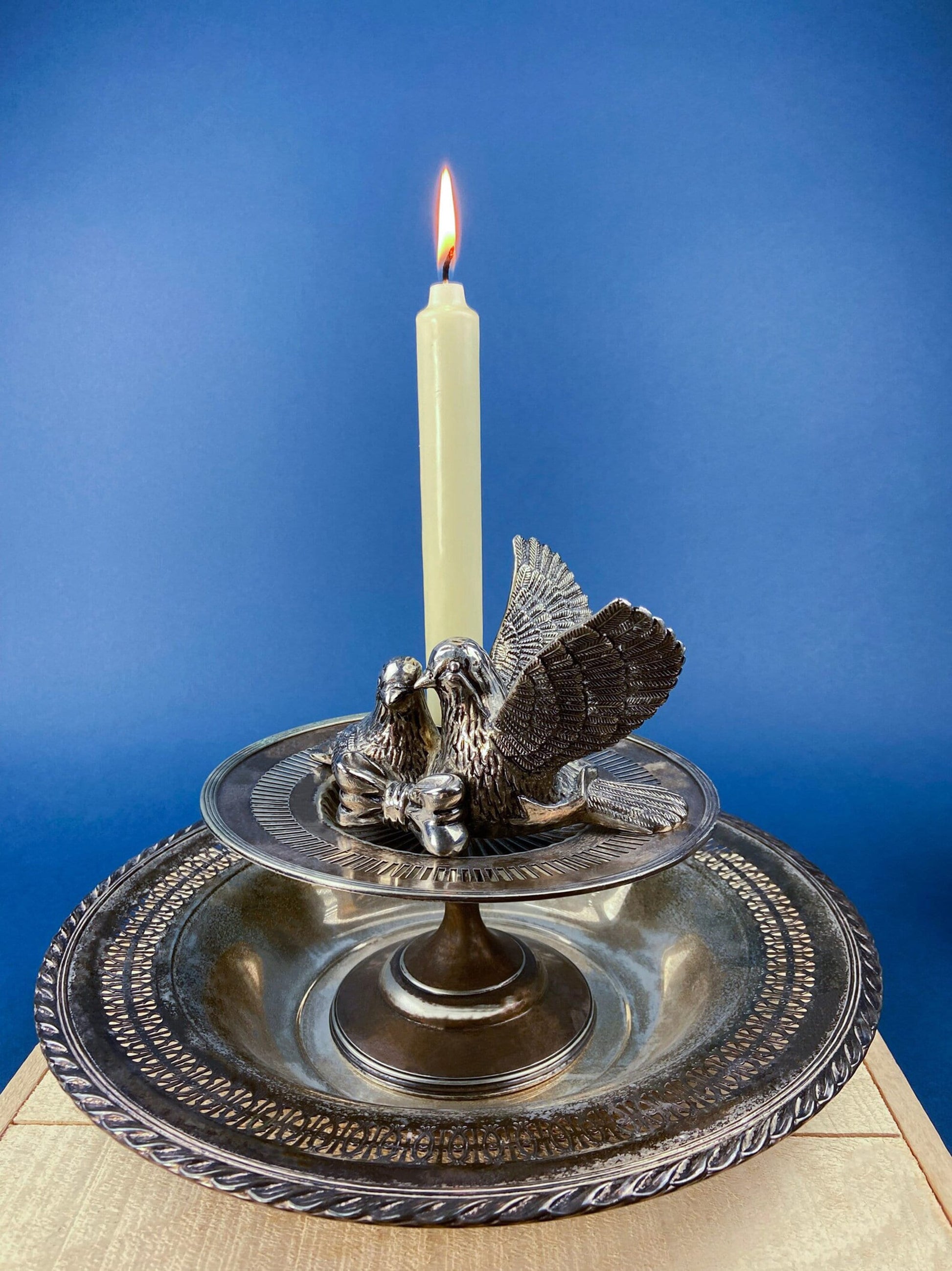 Victorian Silver Plated Fruit Pedestal with Handle. Bridal Basket. Stunning Butterflies & Flowers Relief. Table Holiday Centerpiece. - Tampa Home & Garden Store