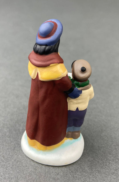 Village Accessories by Department 56.  Town Square Carolers.  Handpainted Set of Three Porcelain Figurines.  Heritage Village Collection. - Tampa Home & Garden Store