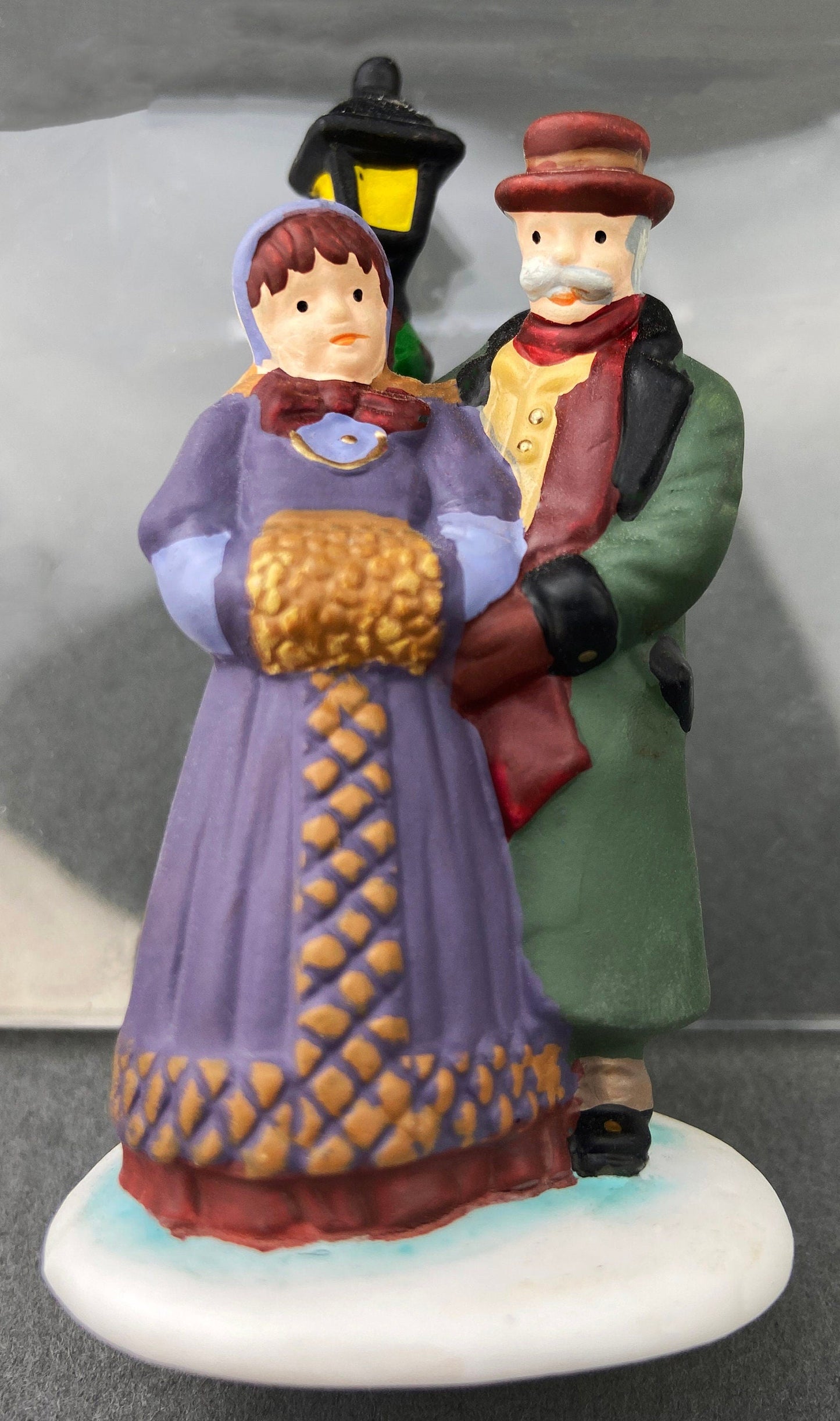 Village Accessories by Department 56.  Town Square Carolers.  Handpainted Set of Three Porcelain Figurines.  Heritage Village Collection. - Tampa Home & Garden Store