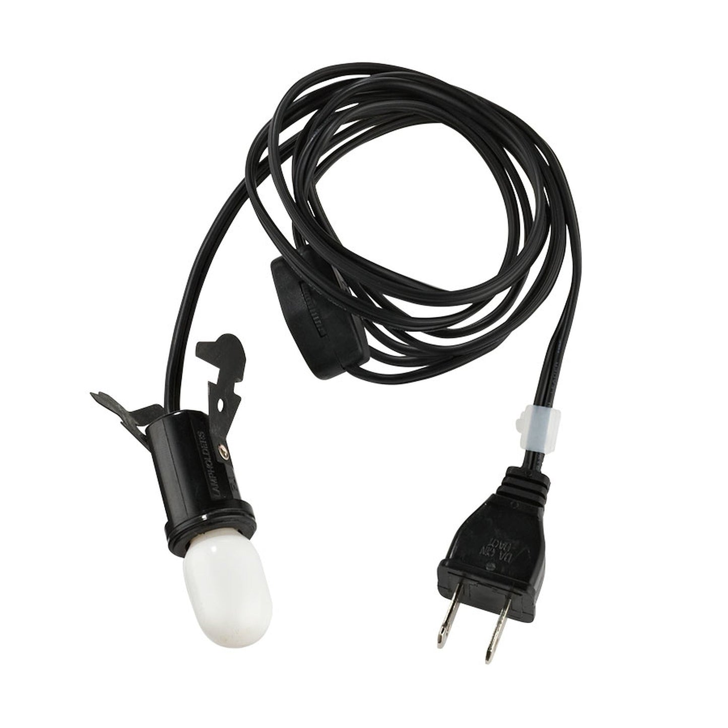 Village Single Switched Light Cord - Black - Tampa Home & Garden Store