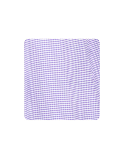 Vineyard Polo shirt by White Water Life in purple gingham on Tampa Home & Garden Store