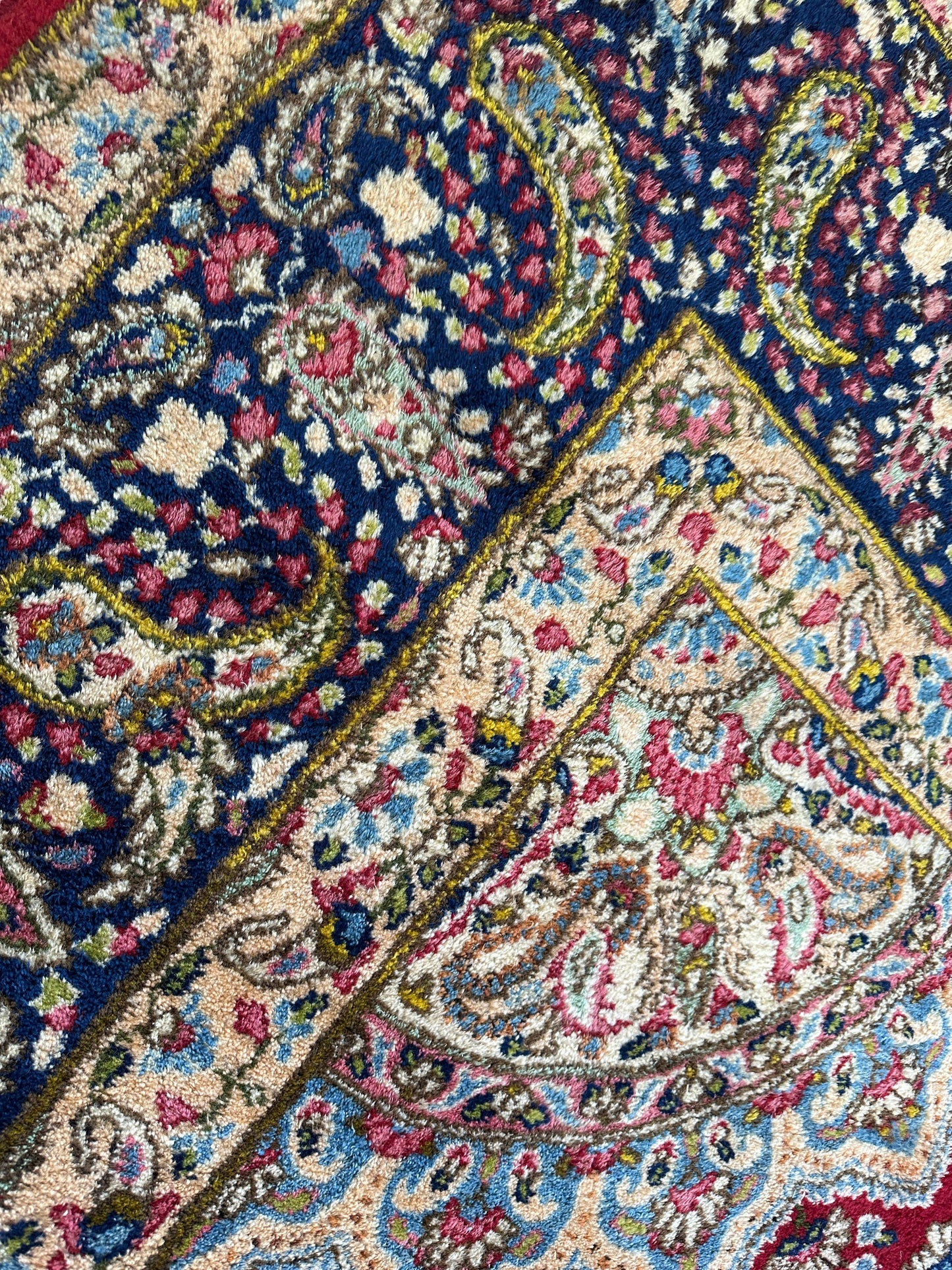 Vintage Kirman Persian Rug | 9’9” x 14’ | Thick Full-Pile Wool | Circa 1960 | K2029 - Tampa Home & Garden Store