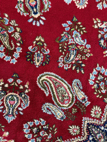 Vintage Kirman Persian Rug | 9’9” x 14’ | Thick Full-Pile Wool | Circa 1960 | K2029 - Tampa Home & Garden Store