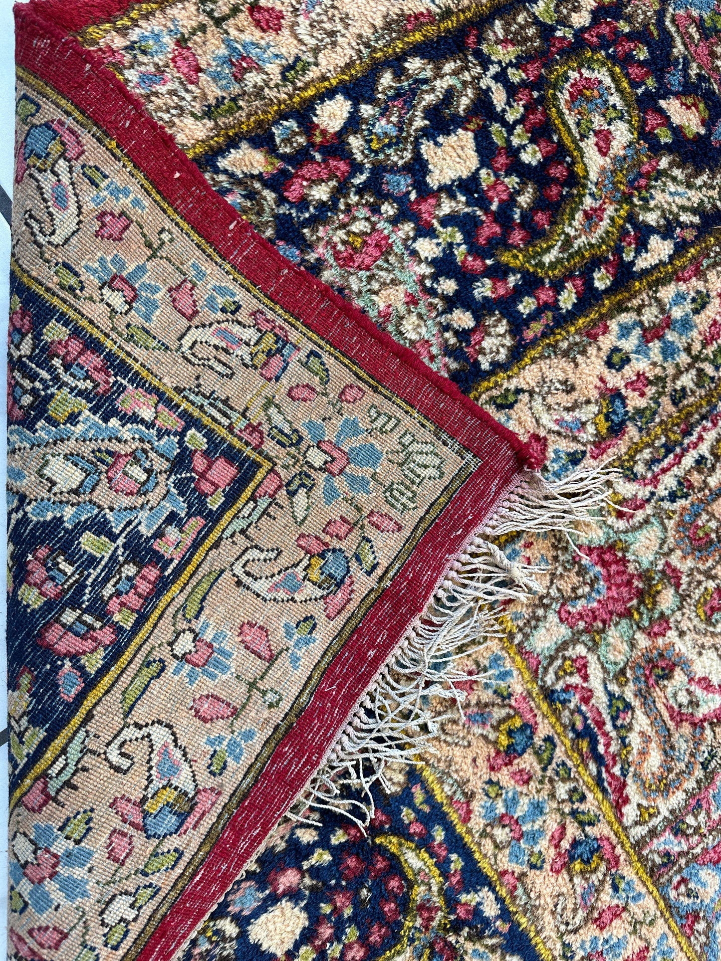 Vintage Kirman Persian Rug | 9’9” x 14’ | Thick Full-Pile Wool | Circa 1960 | K2029 - Tampa Home & Garden Store