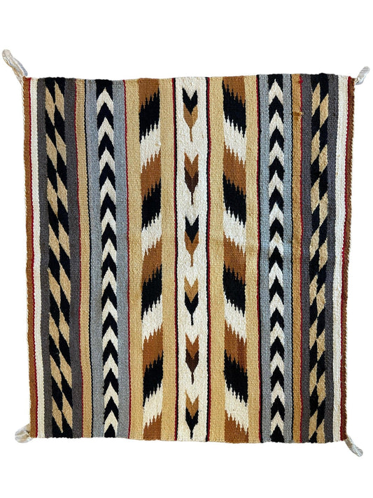 Vintage Native American Navajo Rug 29” x 32” - Tampa Home & Garden Store