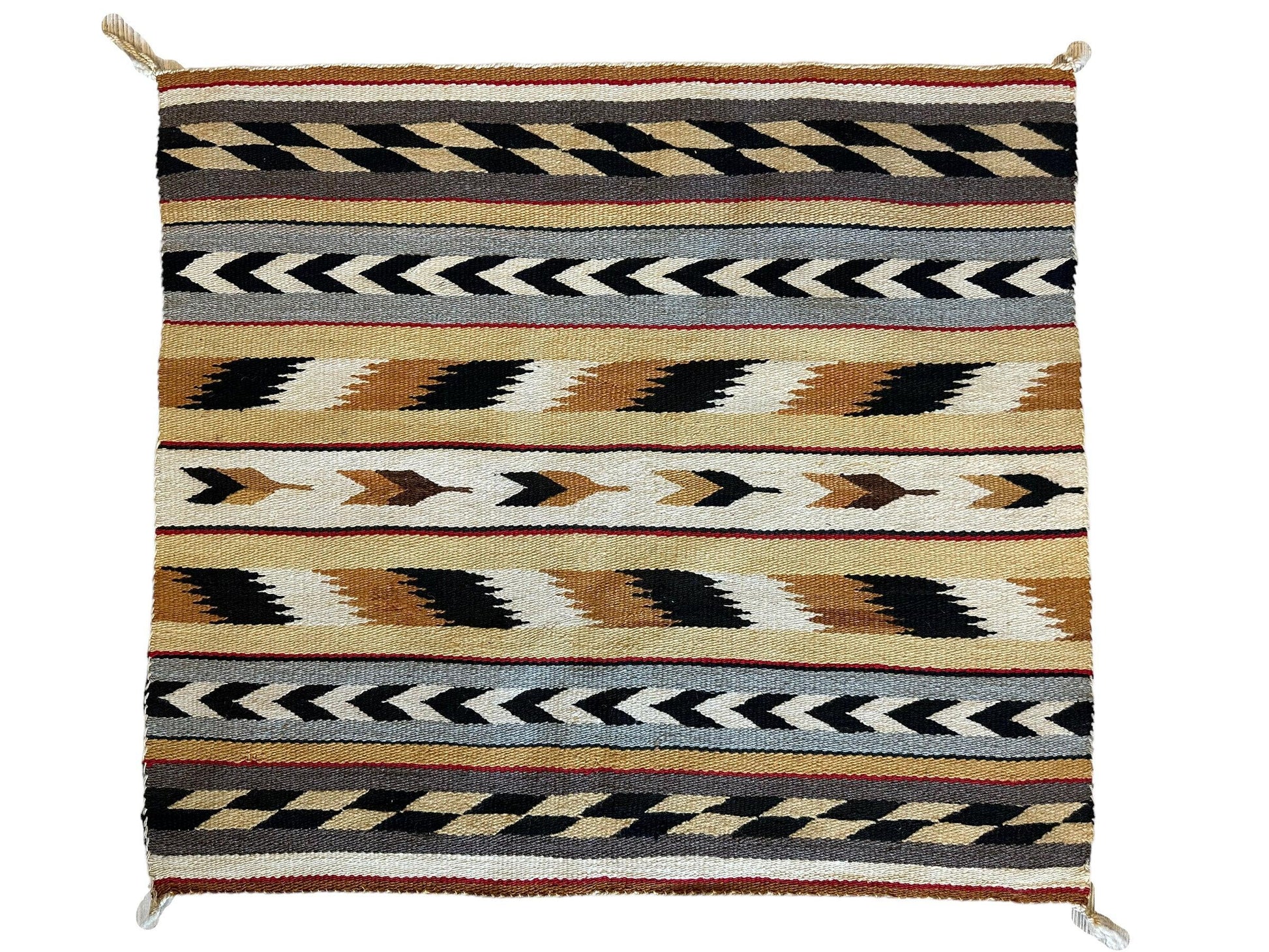Vintage Native American Navajo Rug 29” x 32” - Tampa Home & Garden Store