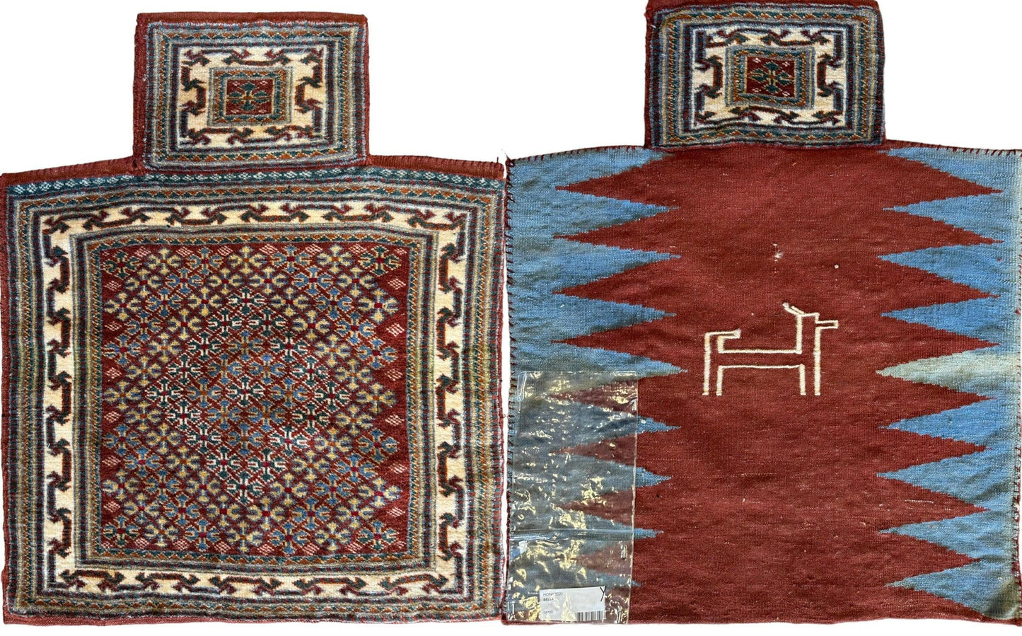 Vintage Nomadic Baluch Salt Bag Rug - Tampa Home & Garden Store