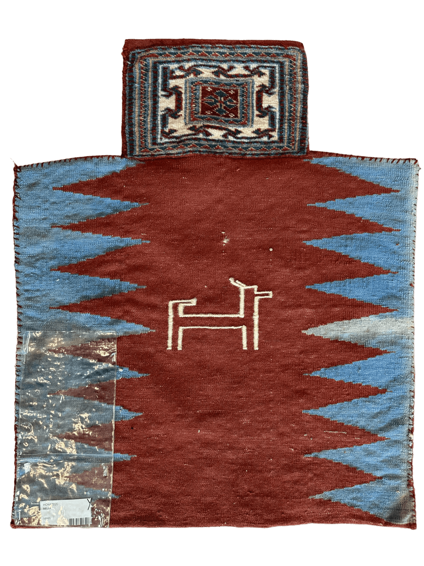 Vintage Nomadic Baluch Salt Bag Rug - Tampa Home & Garden Store
