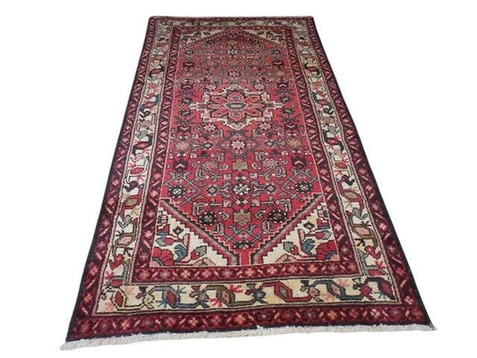 Vintage Persian Hamadan Rug 3’7” x 6’8” - Tampa Home & Garden Store