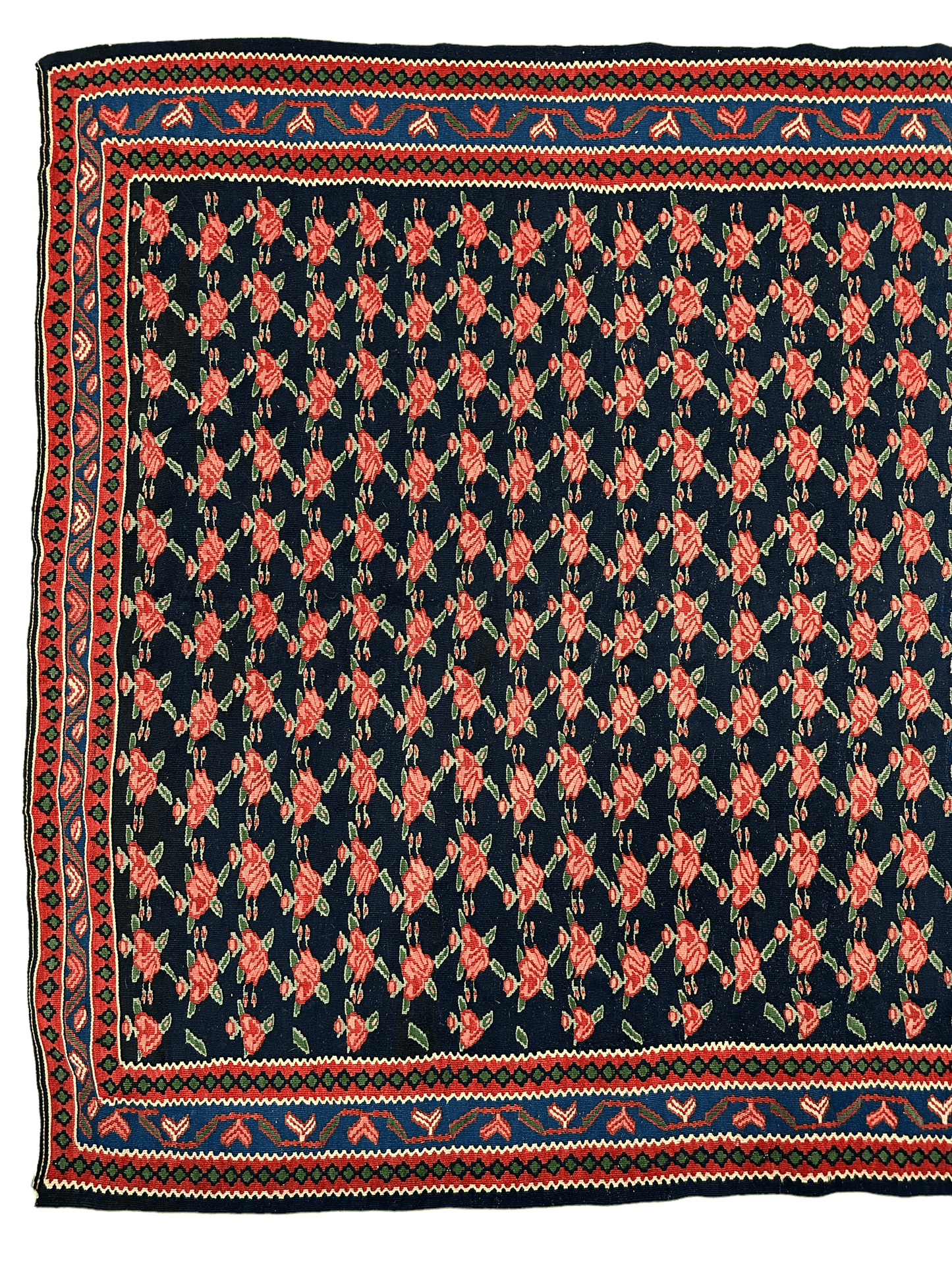 Vintage Persian Senneh Kilim 4’4” x 7’ - Tampa Home & Garden Store
