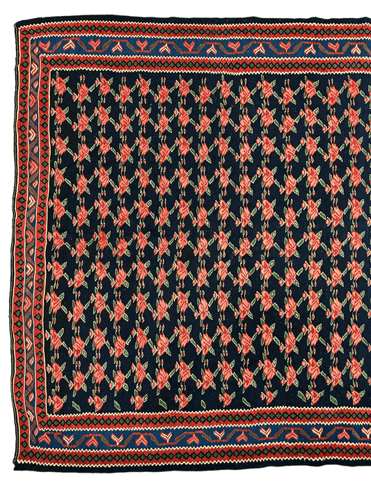 Vintage Persian Senneh Kilim 4’4” x 7’ - Tampa Home & Garden Store