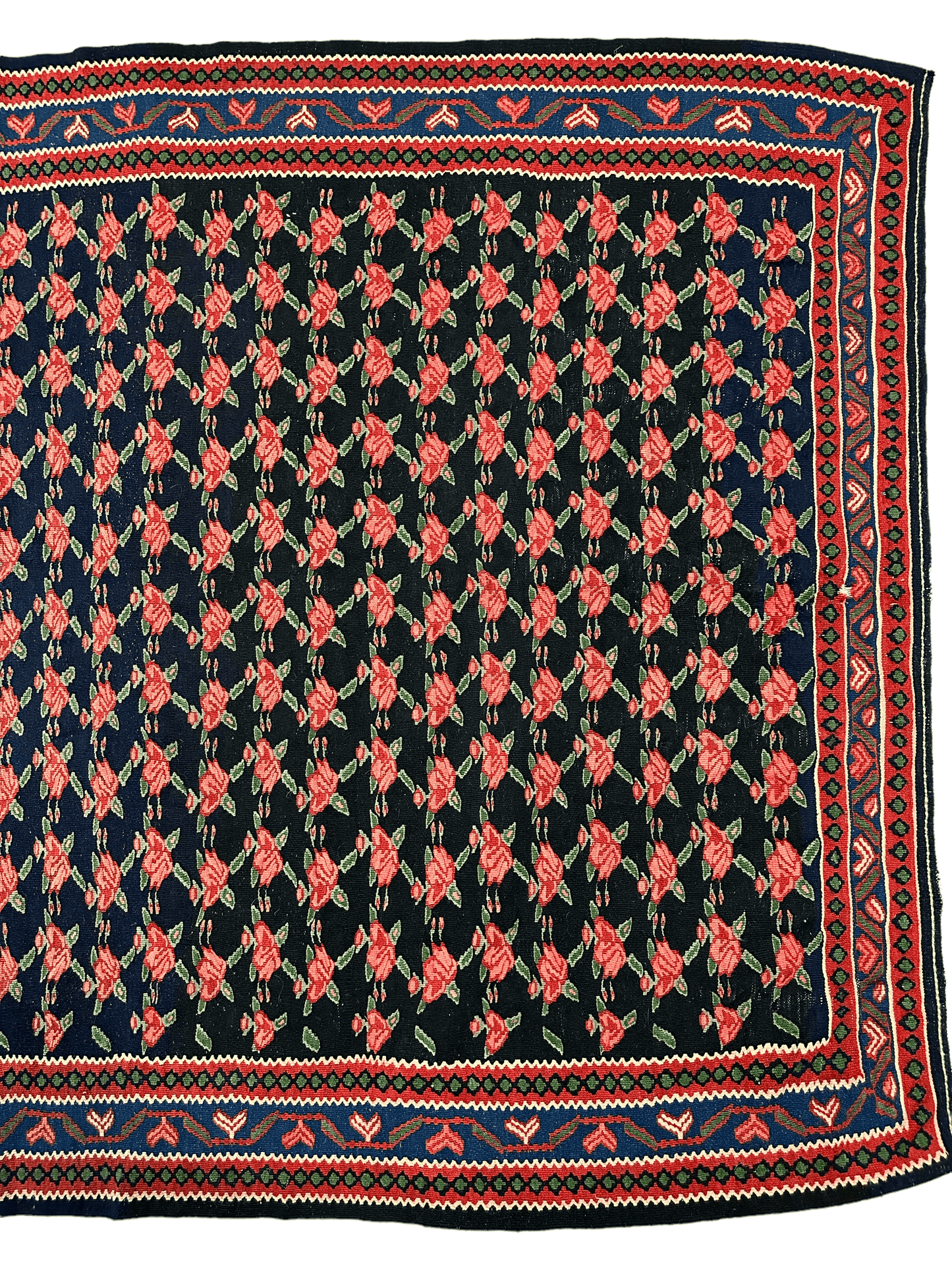 Vintage Persian Senneh Kilim 4’4” x 7’ - Tampa Home & Garden Store