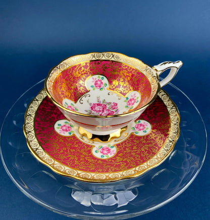 Vintage Tea/Coffee Cup and Saucer. Royal Stafford. Fine Bone China Made in England. - Tampa Home & Garden Store