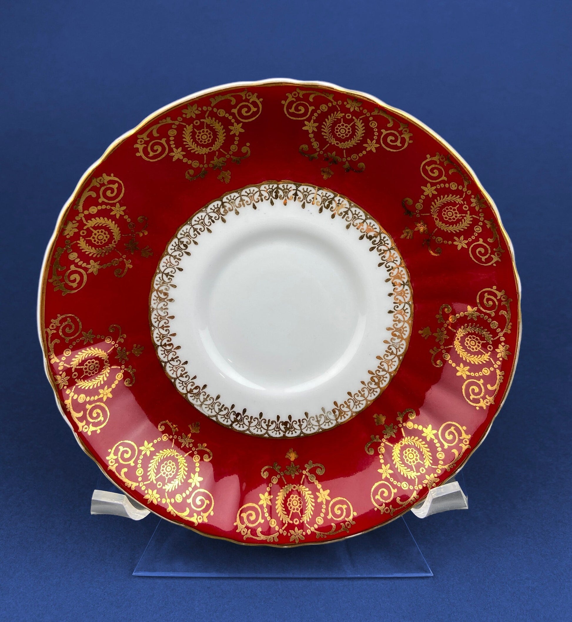 Vintage Teacup, Coffee Cup and Saucer.  Royal Grafton. Fine Bone China Made in England. - Tampa Home & Garden Store