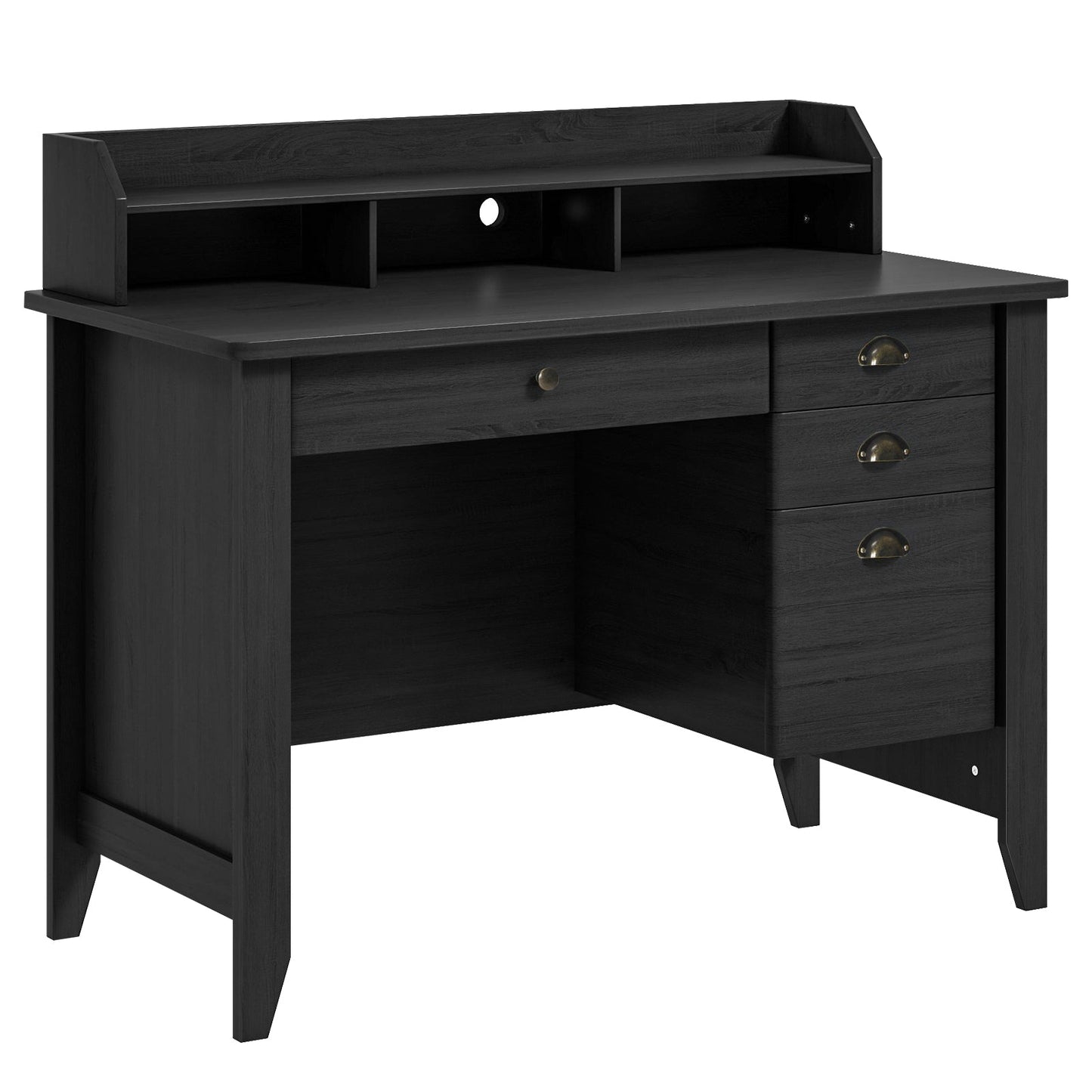 Computer Desk PC Laptop and Writing Table Workstation -Black
