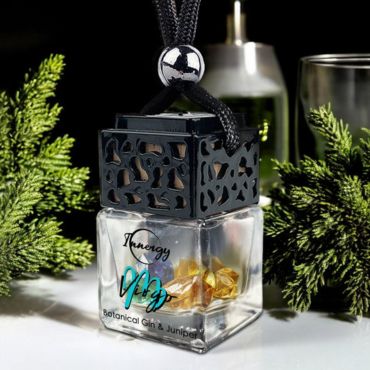 Virgo Zodiac Crystal-Enhanced Oil Diffuser, Car Air Freshener, 8ml - Tampa Home & Garden Store
