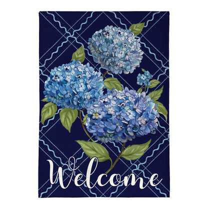 VivaStyle Burlap Garden Flag, Hydrangea Haven - Tampa Home & Garden Store