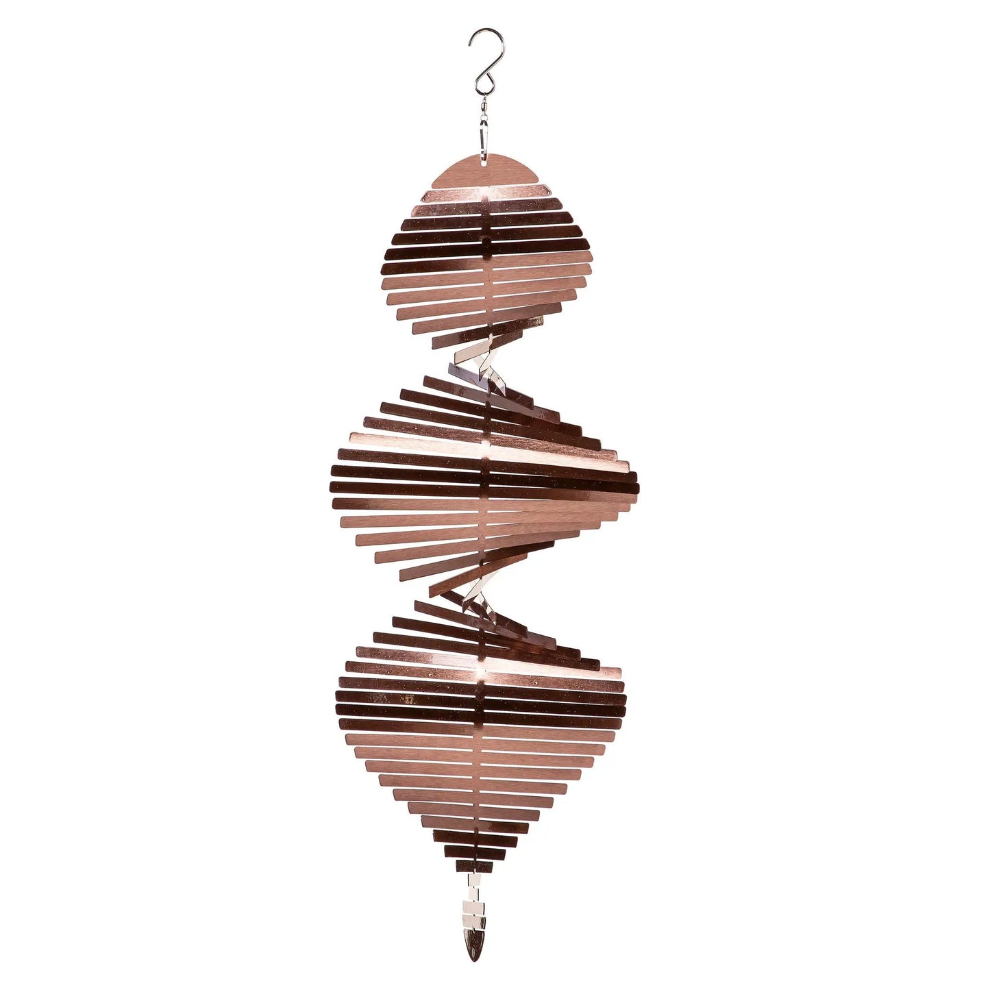 VivaStyle Windspinner, Copper Stainless Steel Illusion Spinner, 20"H - Tampa Home & Garden Store