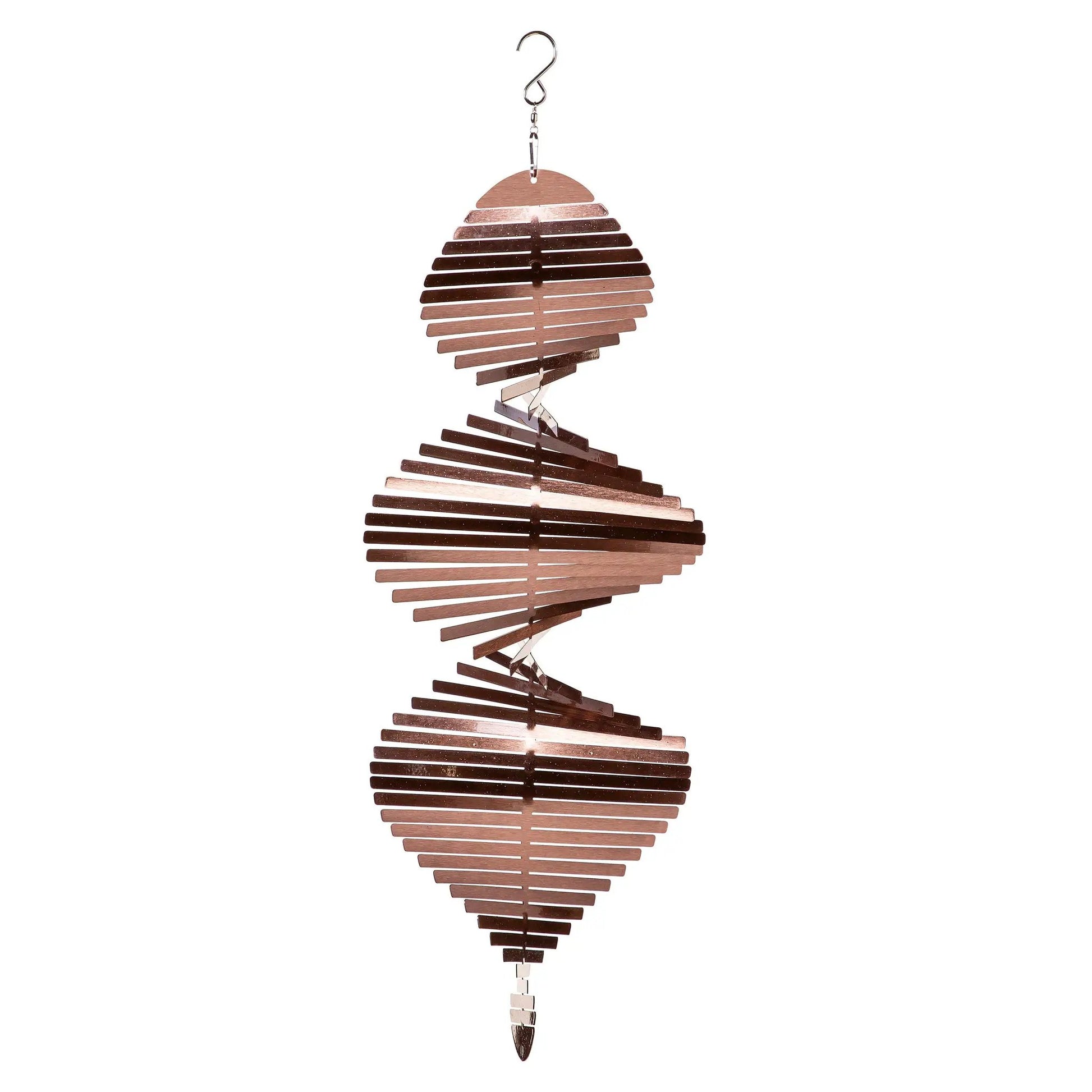 VivaStyle Windspinner, Copper Stainless Steel Illusion Spinner, 20"H - Tampa Home & Garden Store
