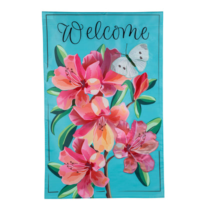 Vivid Azaleas Applique House Flag - Tampa Home & Garden Store