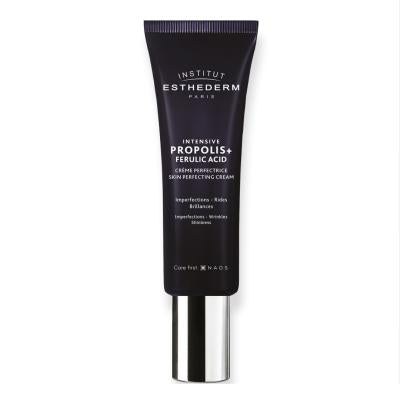 Institut Esthederm Intensive Propolis + Ferulic Acid Skin Perfecting Cream tube, black with silver cap on Tampa Home & Garden Store